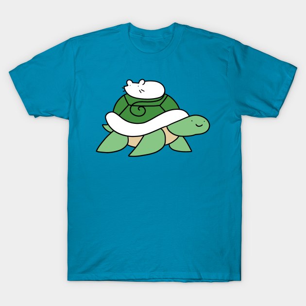 Mouse and Turtle T-Shirt by saradaboru